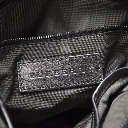 Burberry Metallic Calfskin Shoulder Bag Anthracite 5 of 11