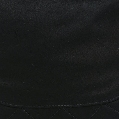Chanel Satin Quilted CC Chain Hobo Black 8 of 10