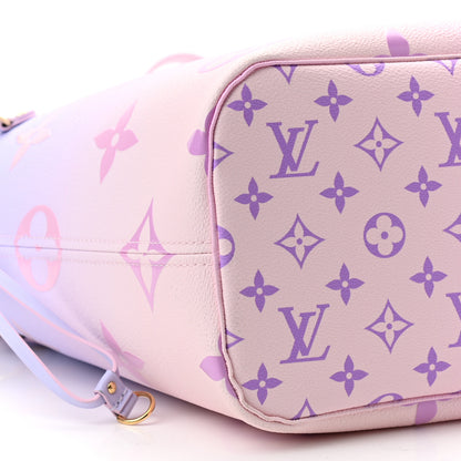 Louis Vuitton Monogram Giant Spring In The City Neverfull MM Sunrise Pastel 9 of 10