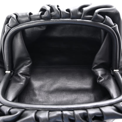 Bottega Veneta Smooth Butter Calf The Pouch Oversized Clutch Black 5 of 10