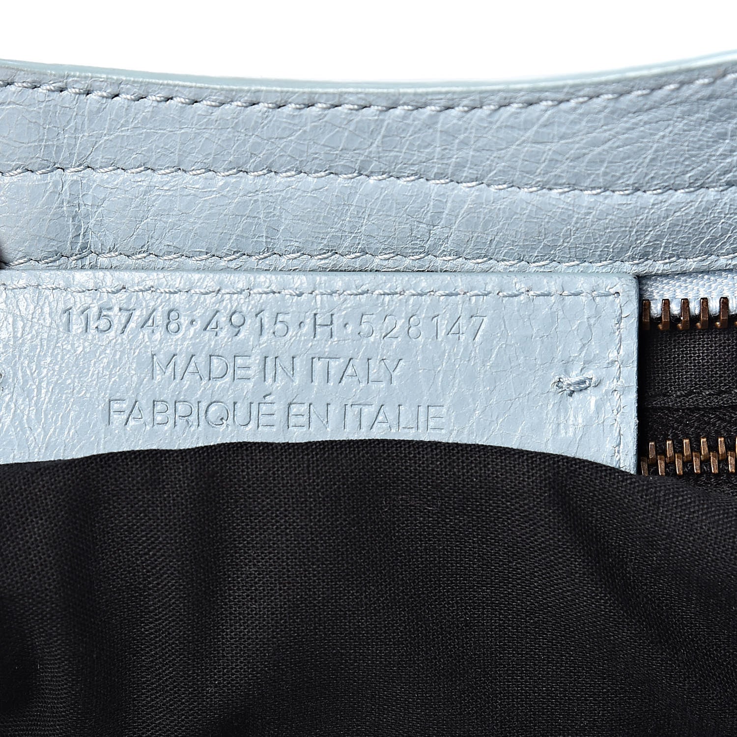 Balenciaga Agneau Classic Hardware City Bleu Dragee 7 of 21