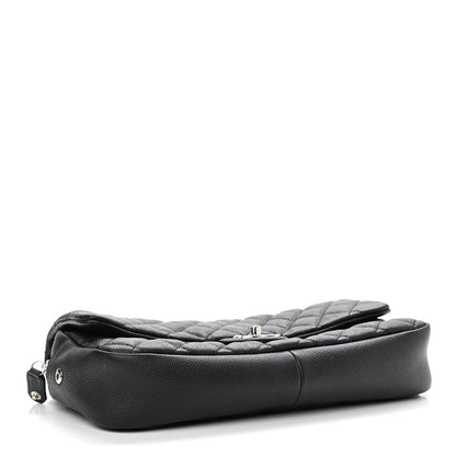Chanel Caviar Quilted Jumbo Easy Flap Black 4 of 11