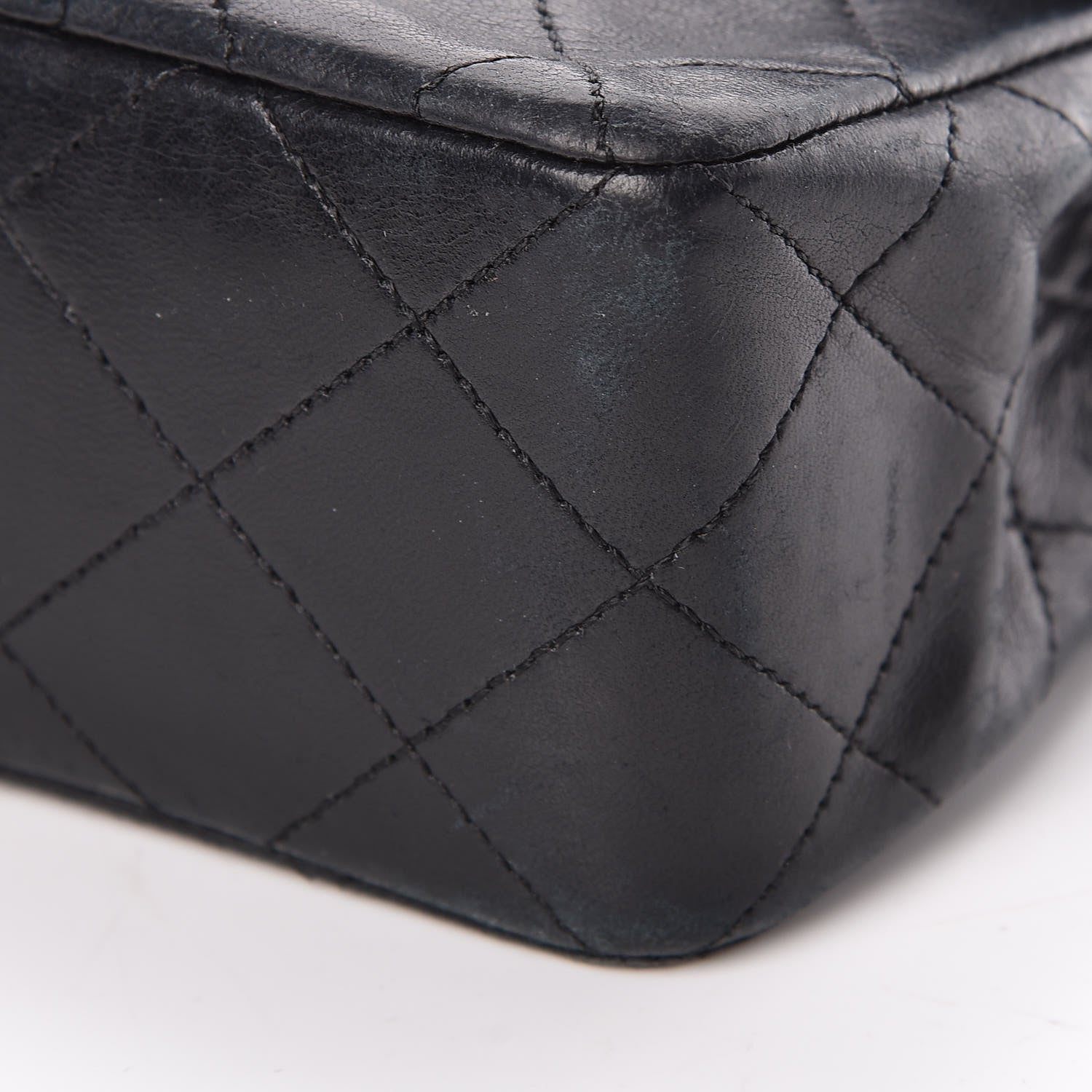 Chanel Lambskin Quilted Small Double Flap Black 11 of 13
