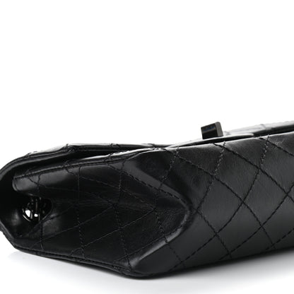 Chanel Aged Calfskin Quilted 2.55 Reissue Mini Flap So Black 8 of 9