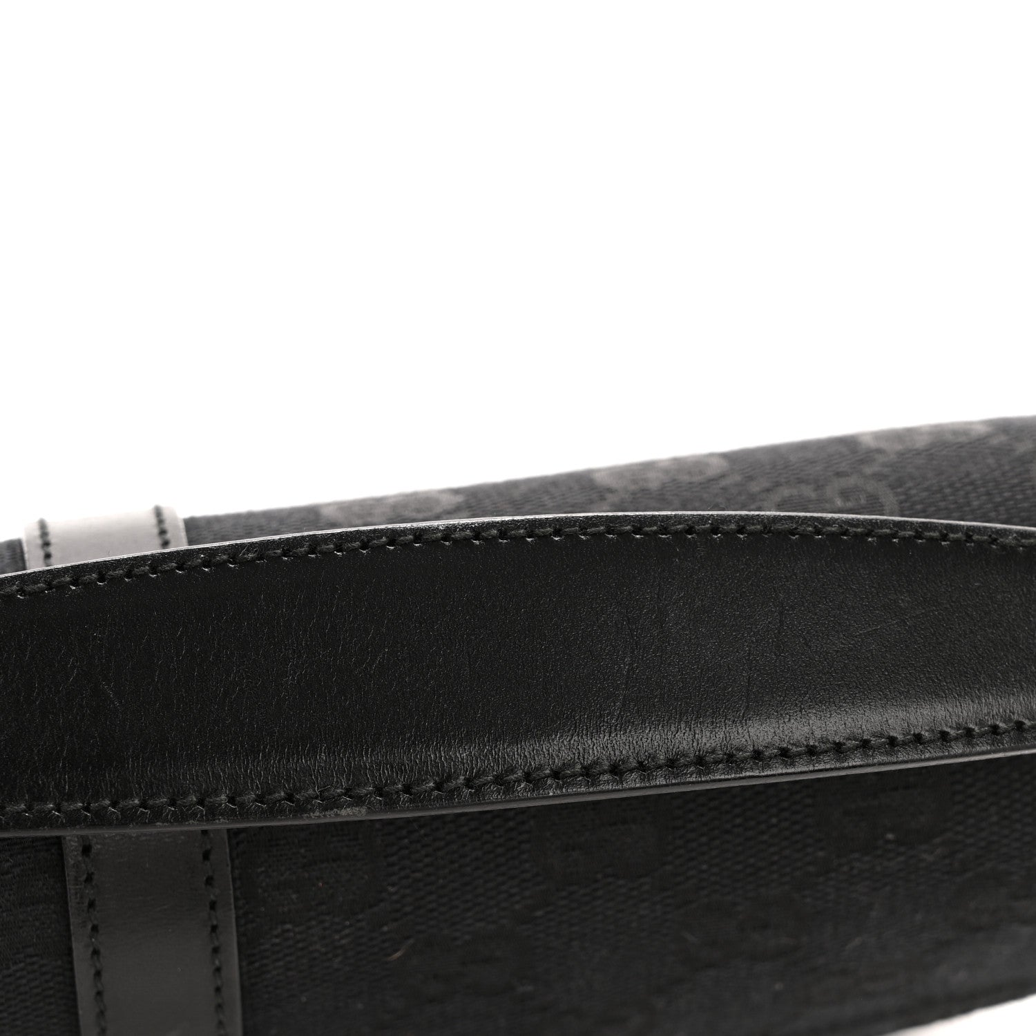 Gucci Monogram Calfskin Small Jackie O Hobo Black 13 of 13