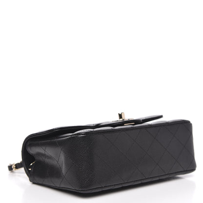 Chanel Caviar Quilted Mini Rectangular Flap Black 4 of 12