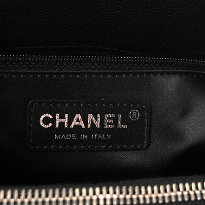 Chanel Caviar Quilted Grand Shopping Tote GST Black 6 of 10