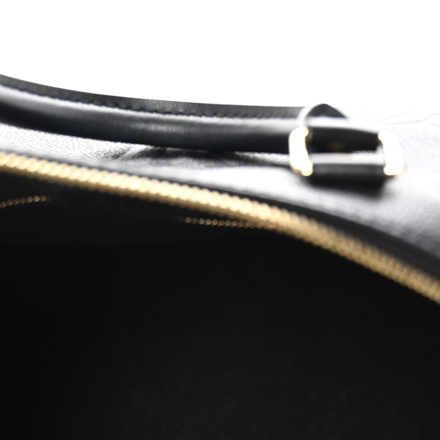 Louis Vuitton Empreinte Monogram Giant Speedy Bandouliere 25 Black 5 of 9