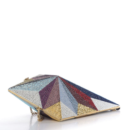 Judith Leiber Crystal Kite Minaudiere Clutch Multicolor 4 of 13