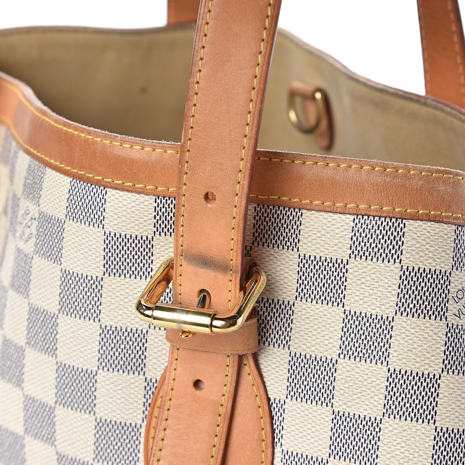 Louis Vuitton Damier Azur Hampstead MM 10 of 14