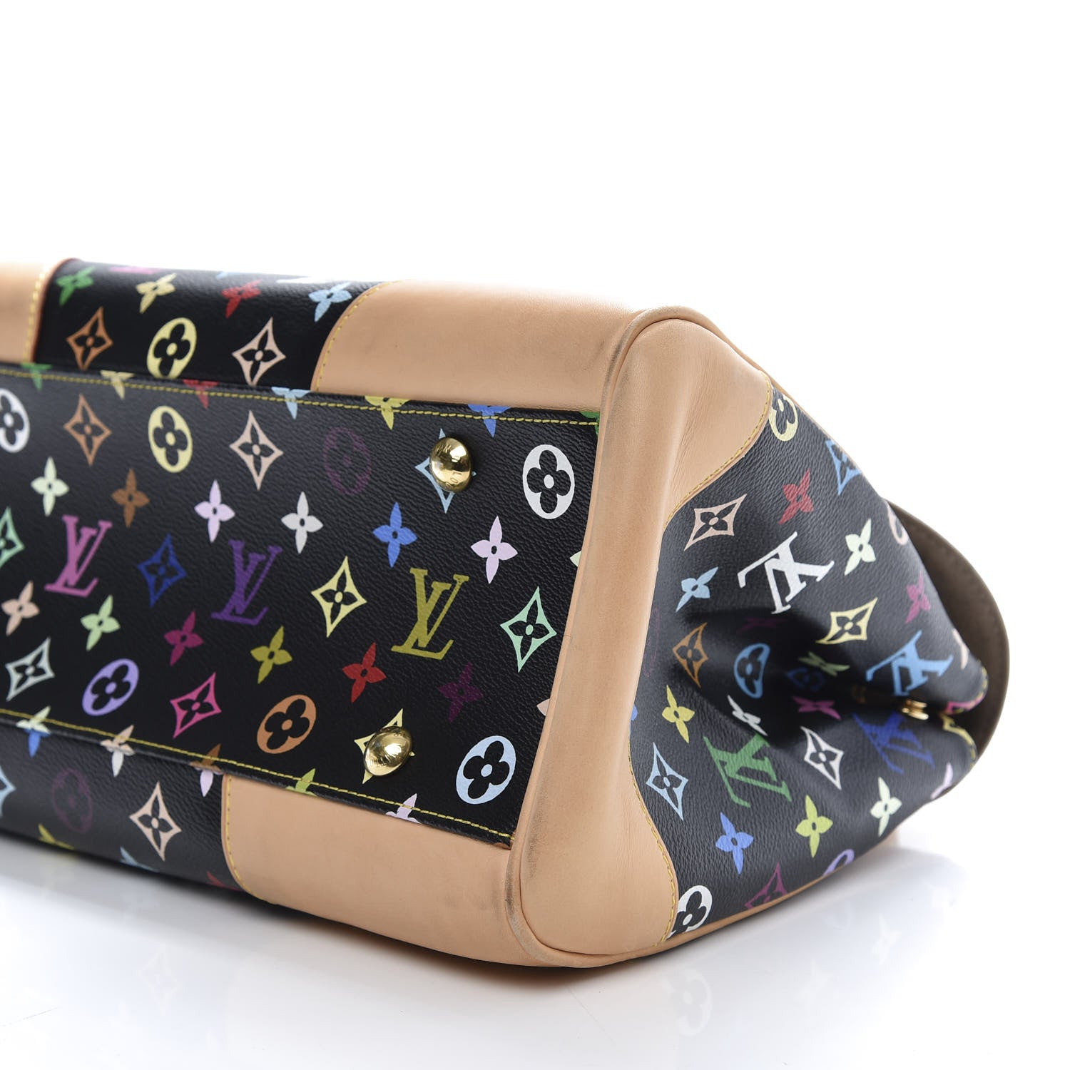 Louis Vuitton Monogram Multicolor Beverly GM Black 7 of 16