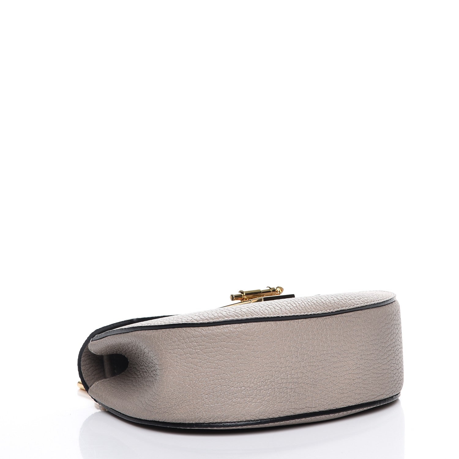 Chloe Grained Lambskin Mini Drew Shoulder Bag Motty Grey 4 of 7