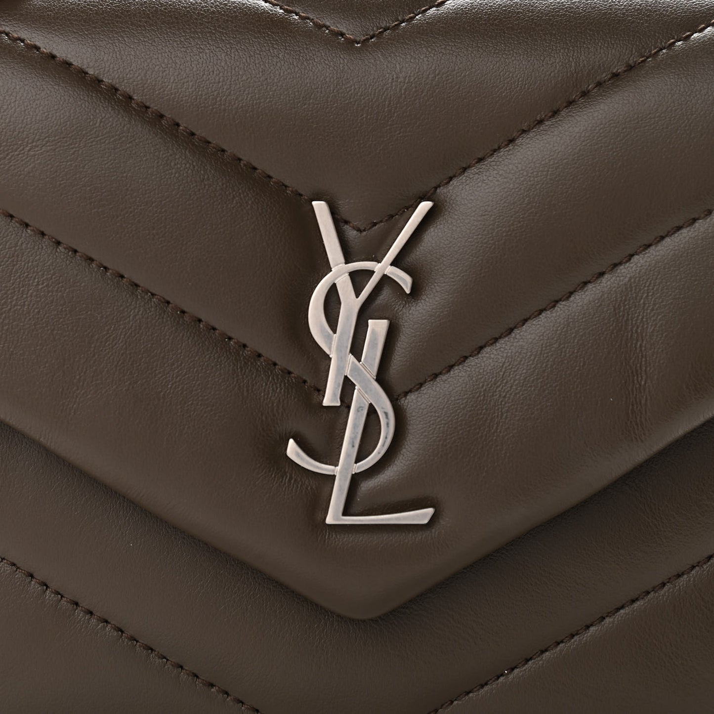 Calfskin Y Quilted Monogram Toy Loulou Crossbody Bag Faggio