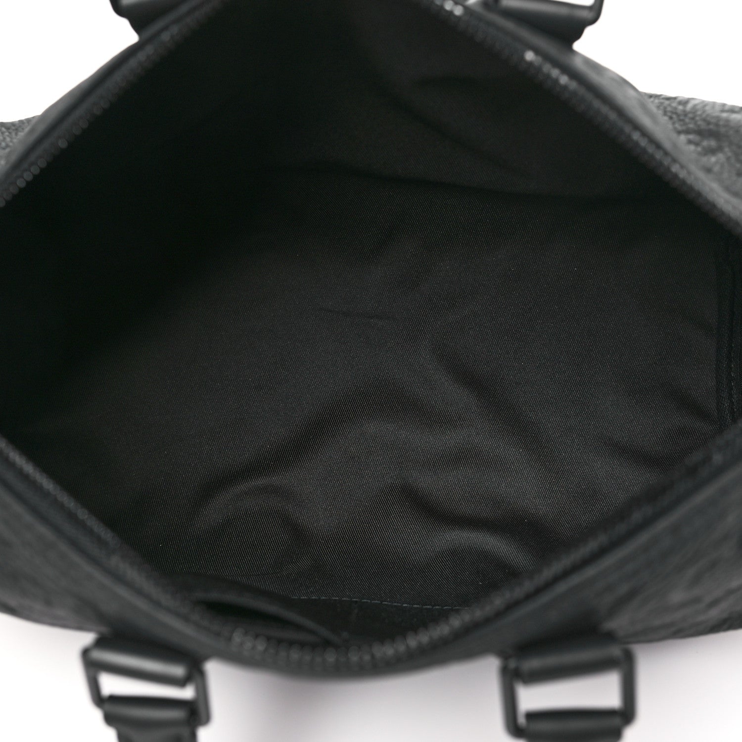 Louis Vuitton Monogram Taurillon Keepall Bandouliere 35 Black 5 of 9