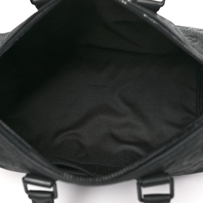 Louis Vuitton Monogram Taurillon Keepall Bandouliere 35 Black 5 of 9