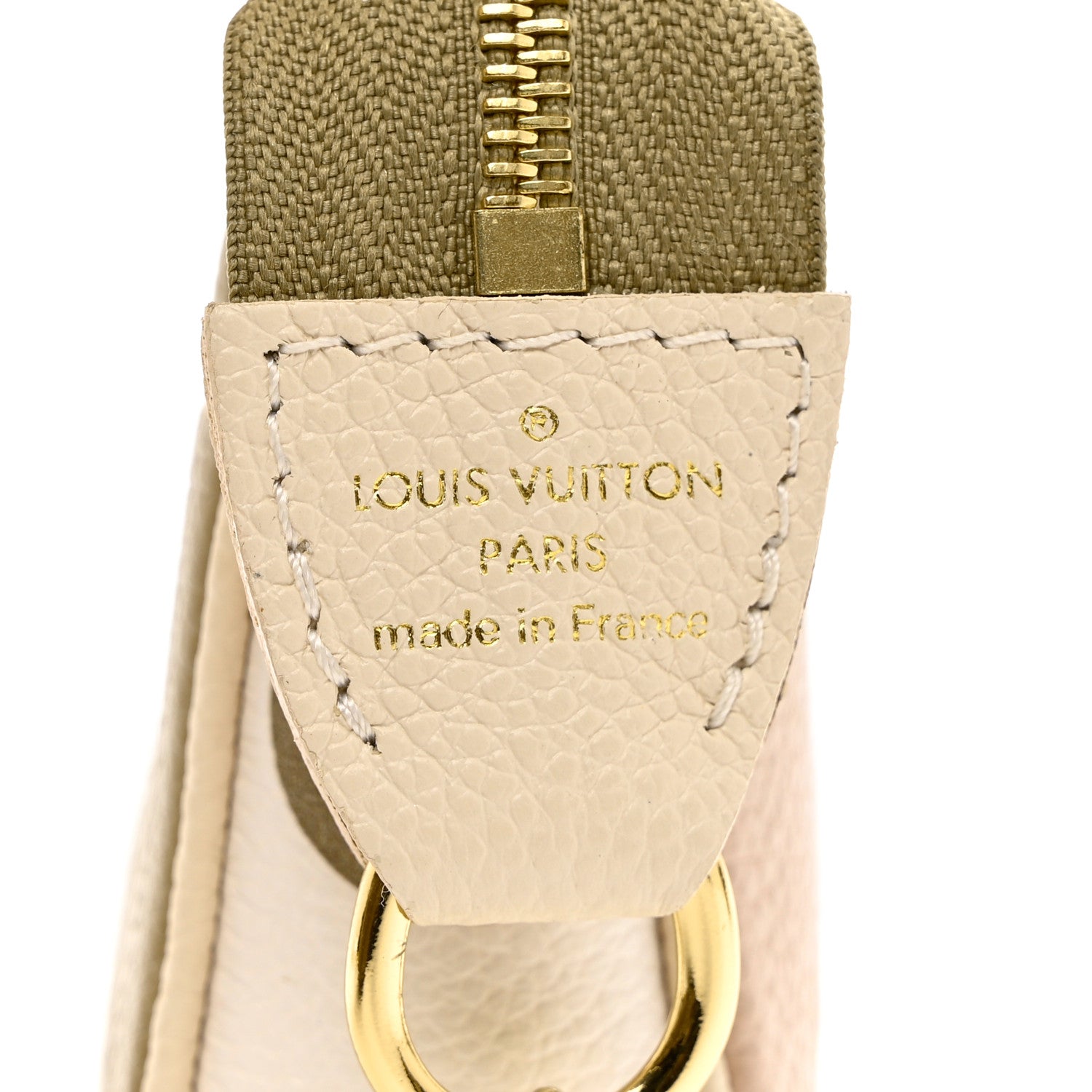 Louis Vuitton Empreinte Spring in the City Mini Pochette Accessories Kaki Beige Cream 5 of 5