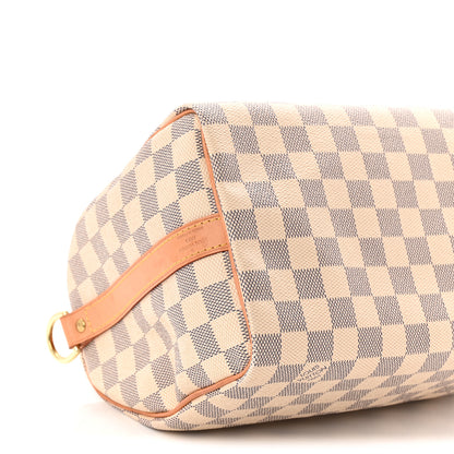 Louis Vuitton Damier Azur Speedy Bandouliere 25 9 of 10