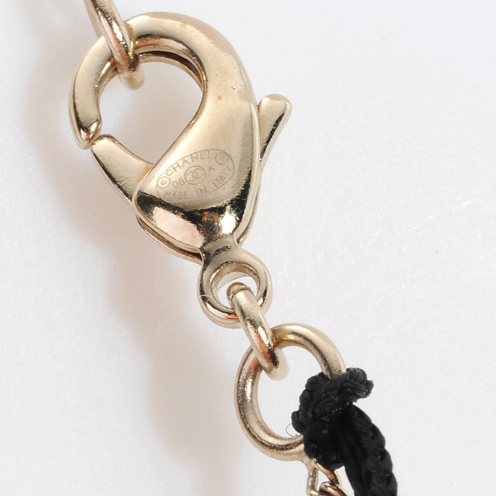 N°5 Perfume CC Necklace Gold