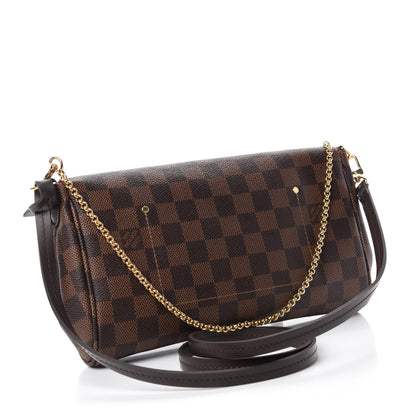 Louis Vuitton Damier Ebene Favorite MM 3 of 10