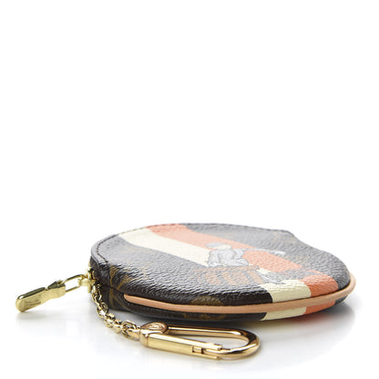 Louis Vuitton Monogram Groom Round Coin Purse 4 of 7