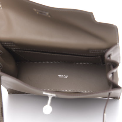 Hermes Swift Kelly Danse II Belt Bag Etoupe 5 of 11