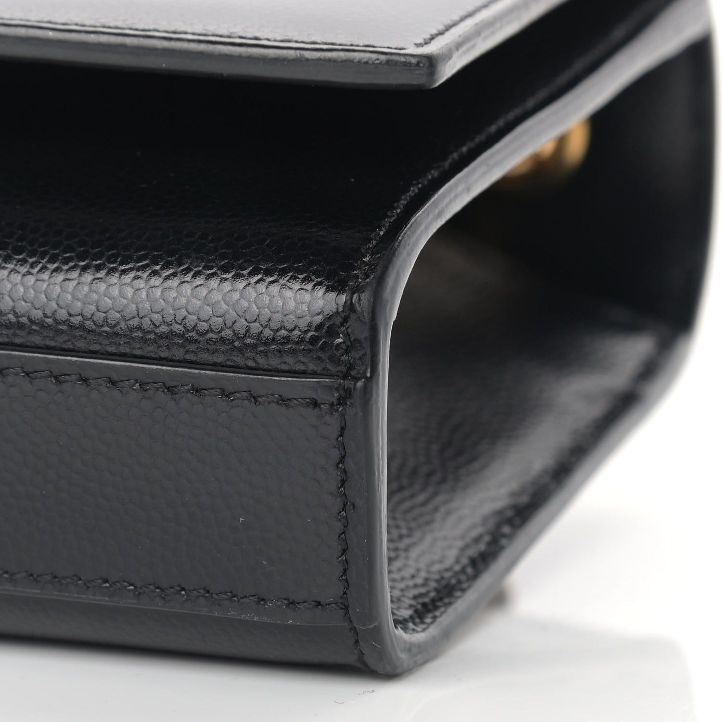 Grain De Poudre Small Monogram Kate Satchel Black