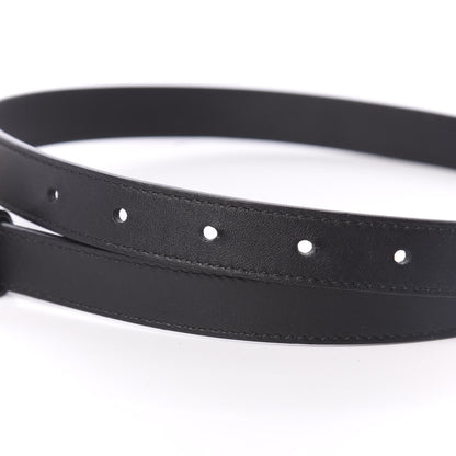 Gucci Calfskin Double G 20mm Belt 75 30 Black 3 of 5