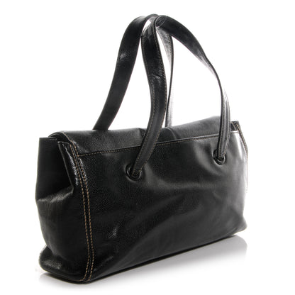 Chanel Caviar CC Shoulder Bag Black 3 of 7