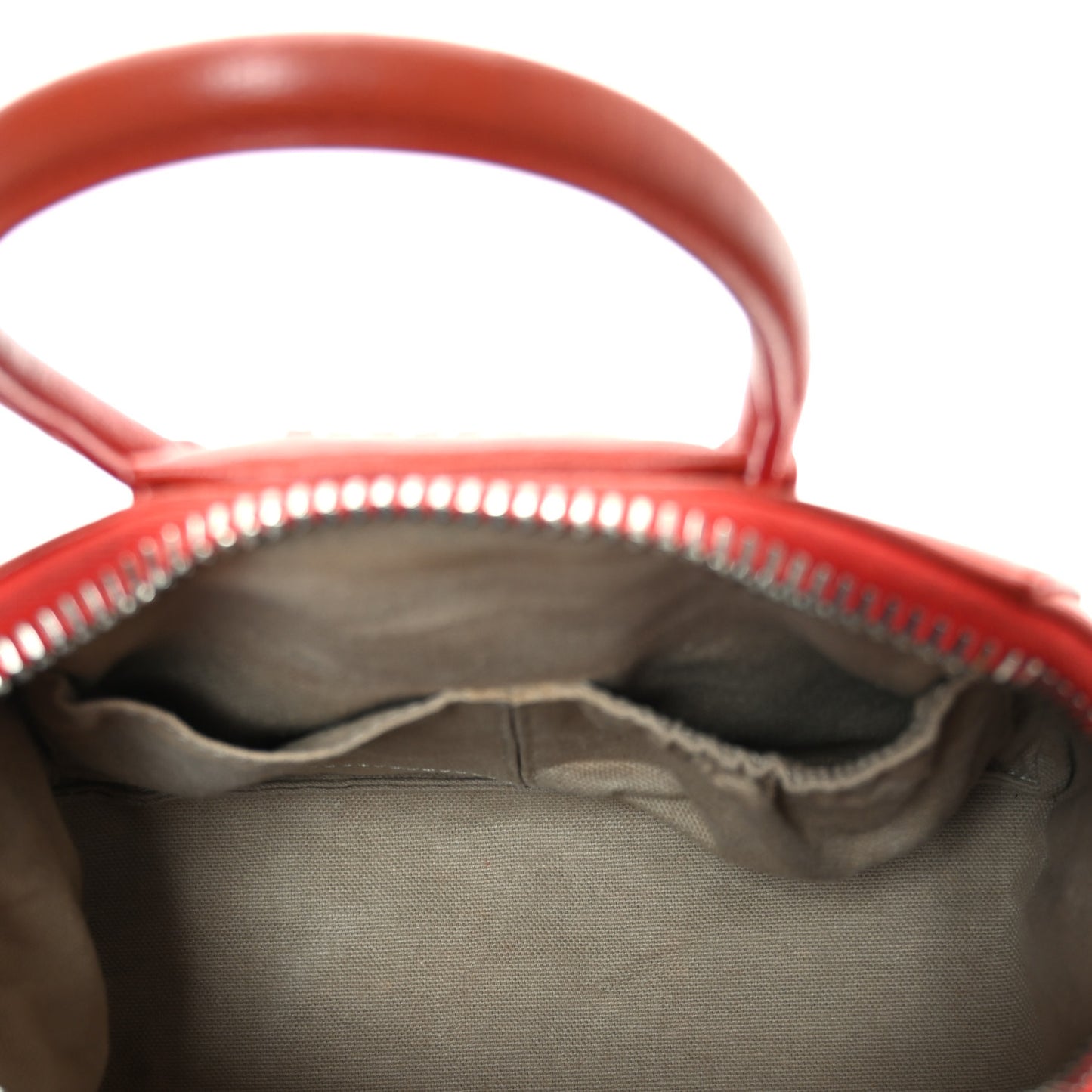 Sugar Goatskin Mini Antigona Burnt Orange