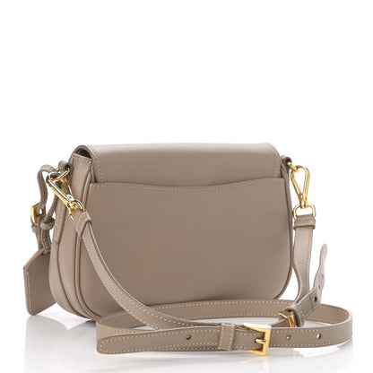 Prada Saffiano Lux Crossbody Bag Visone 3 of 16