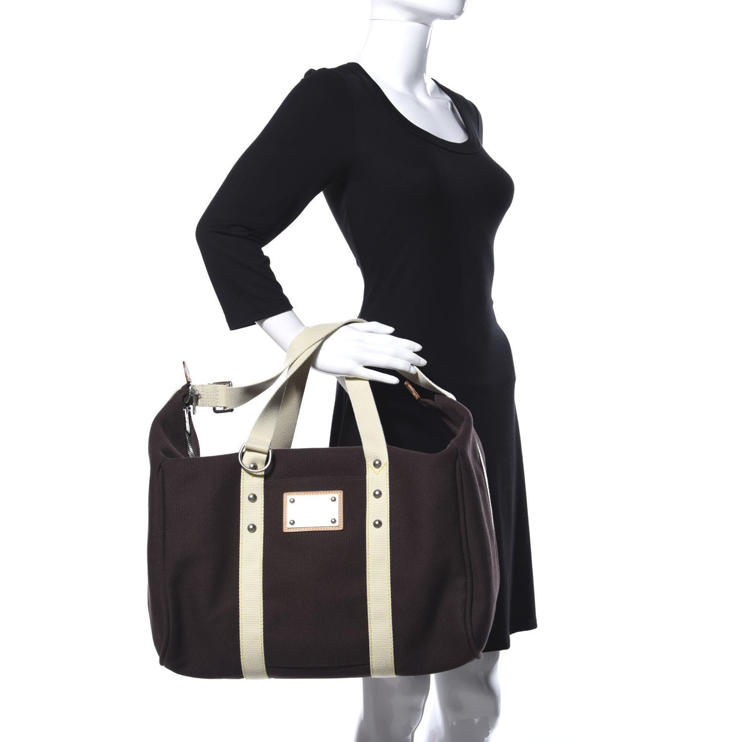 Toile Antigua Sac Weekend Brown