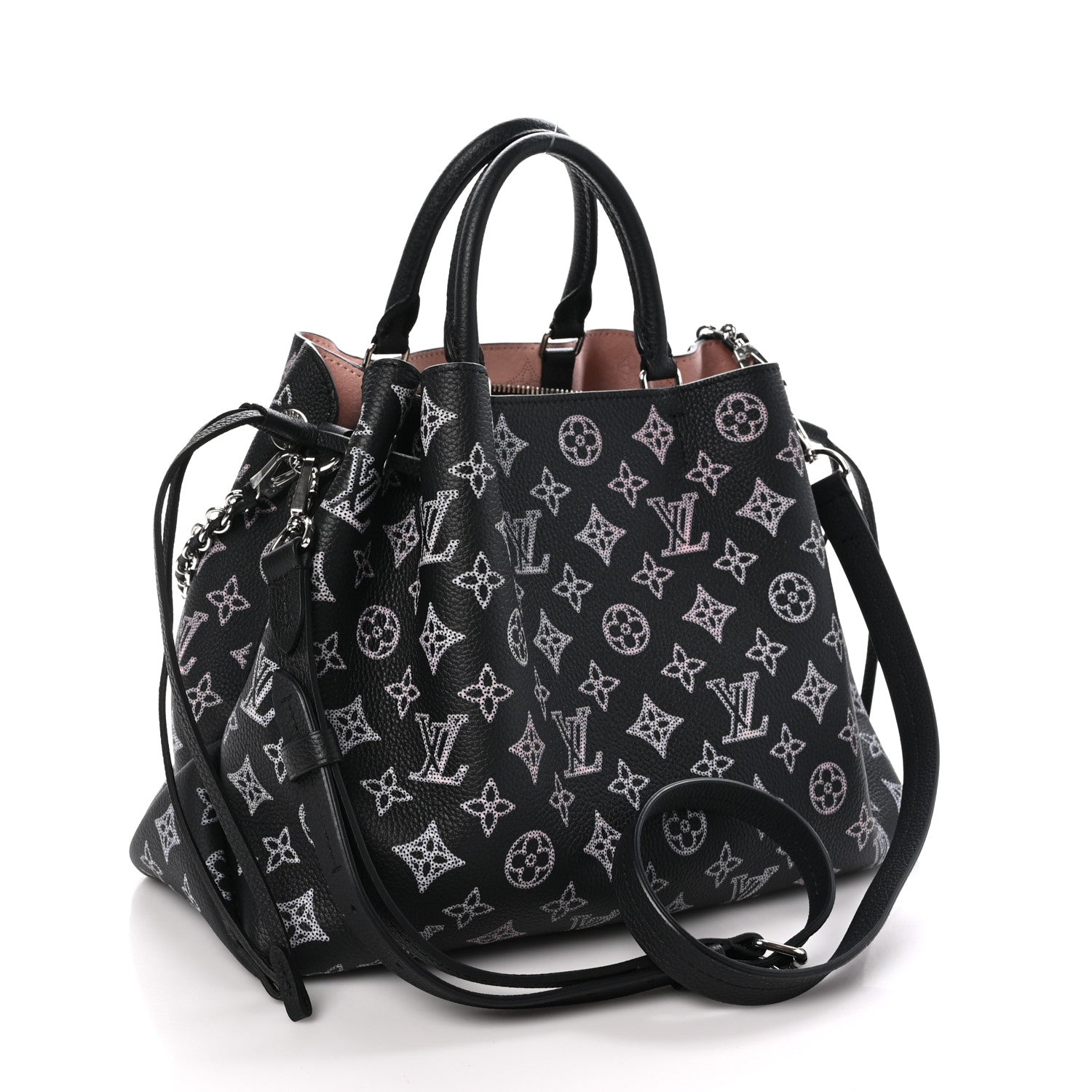 Louis Vuitton Mahina Flight Mode Bella Tote Black 3 of 11