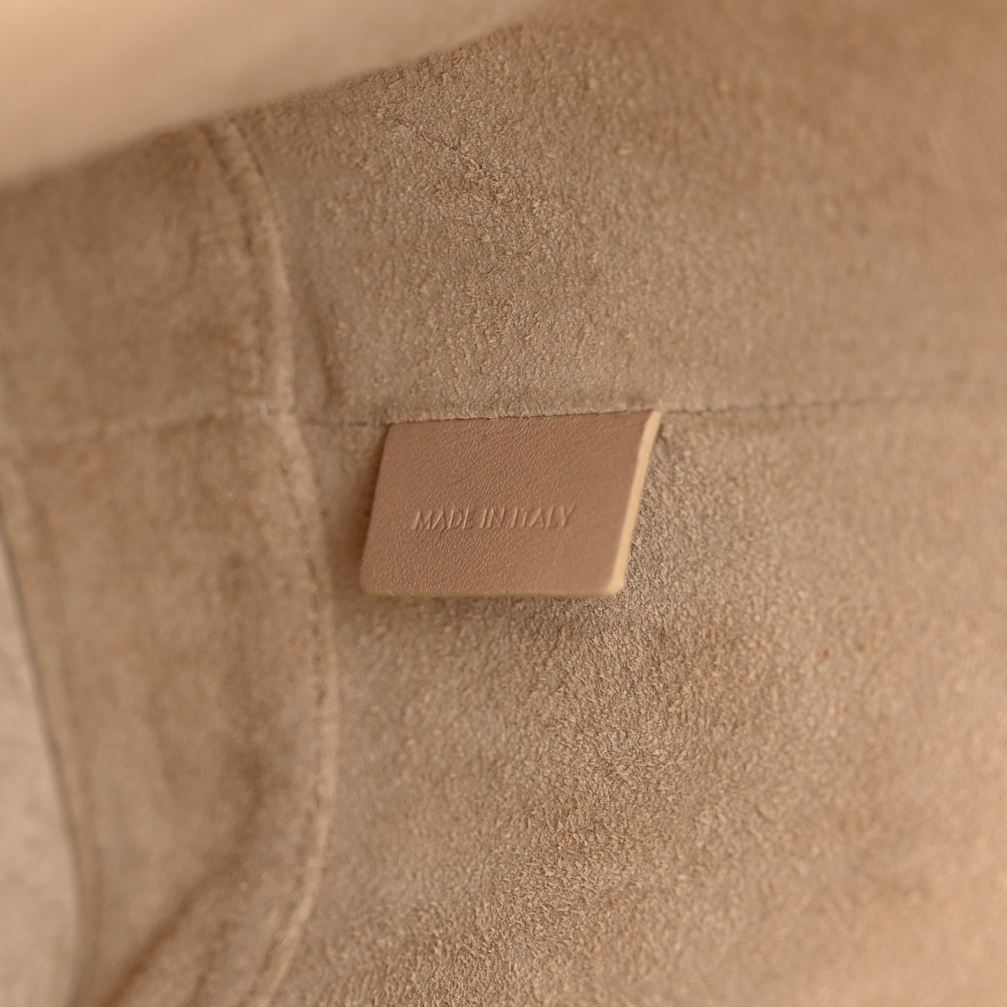 Smooth Calfskin Small Cuir Triomphe Bucket Bag Brown Sepia