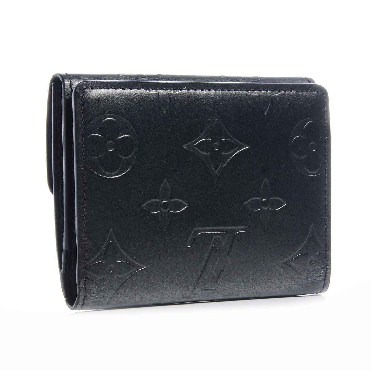 Mat Monogram Ludlow Wallet Black