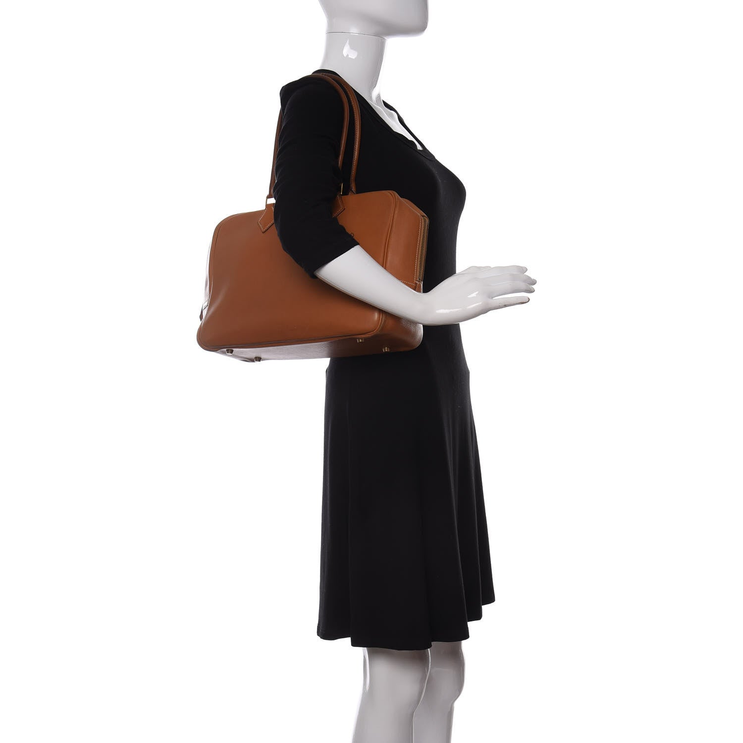 Hermes Veau Butler Plume 32 Gold 2 of 11