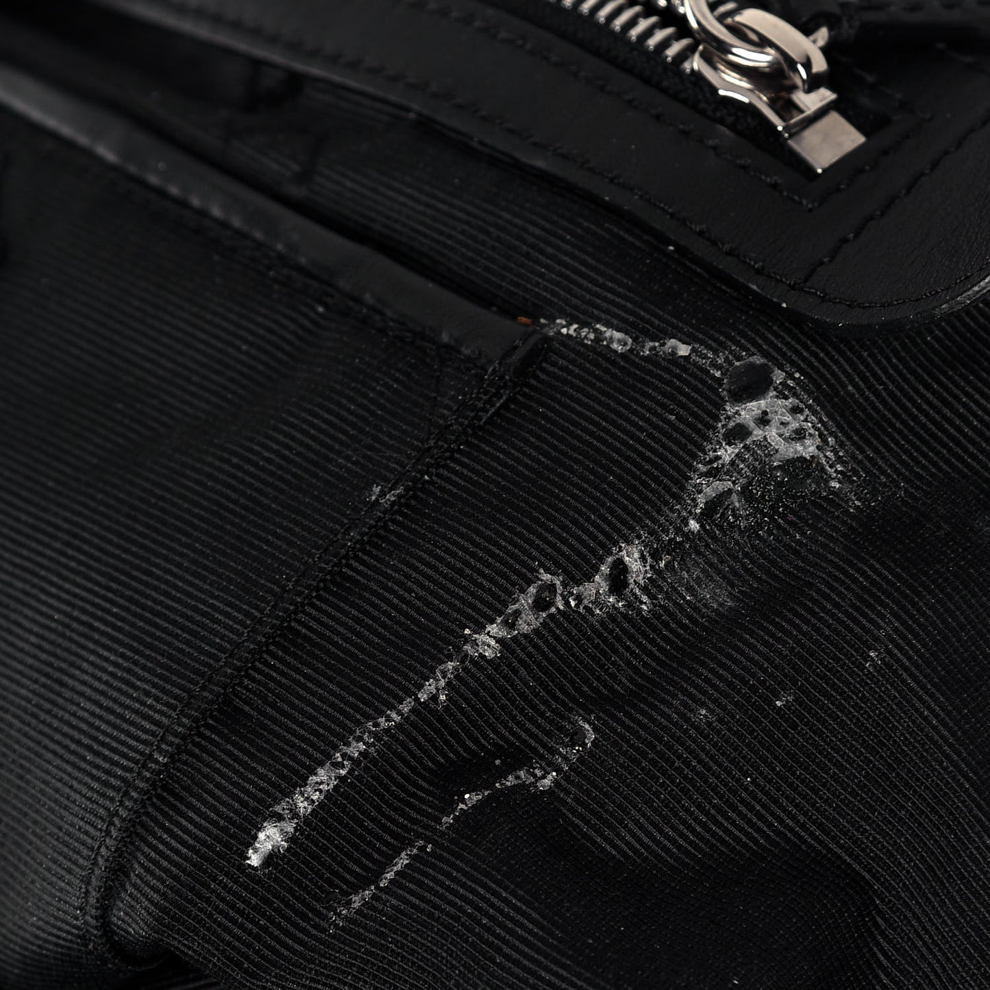 Technical Nylon Medium Rucksack Backpack Black