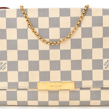 Louis Vuitton Damier Azur Favorite MM 9 of 13