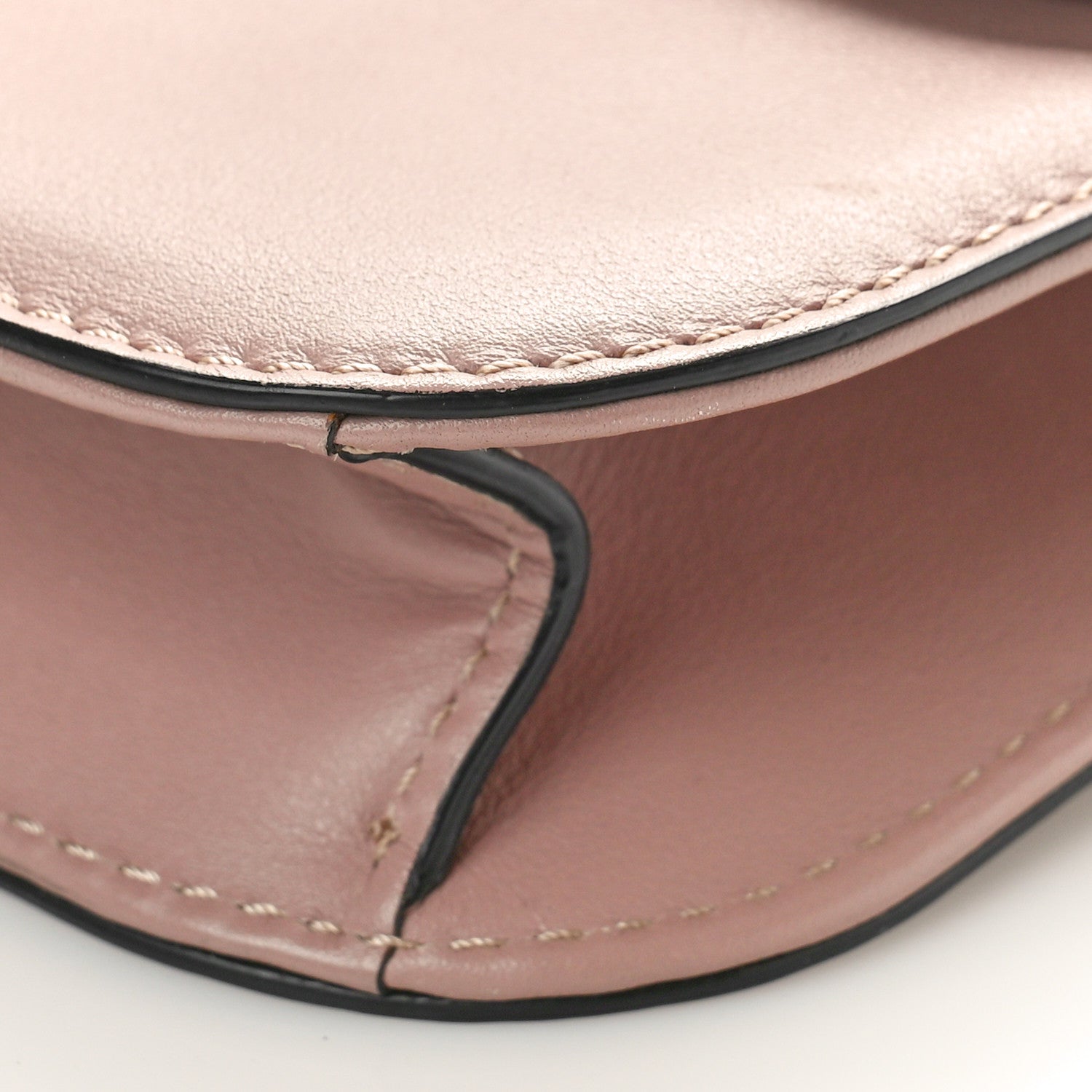 Valentino Garavani VALENTINO GARAVANI Vitello Small Glam Lock Rockstud Flap Poudre 8 of 9