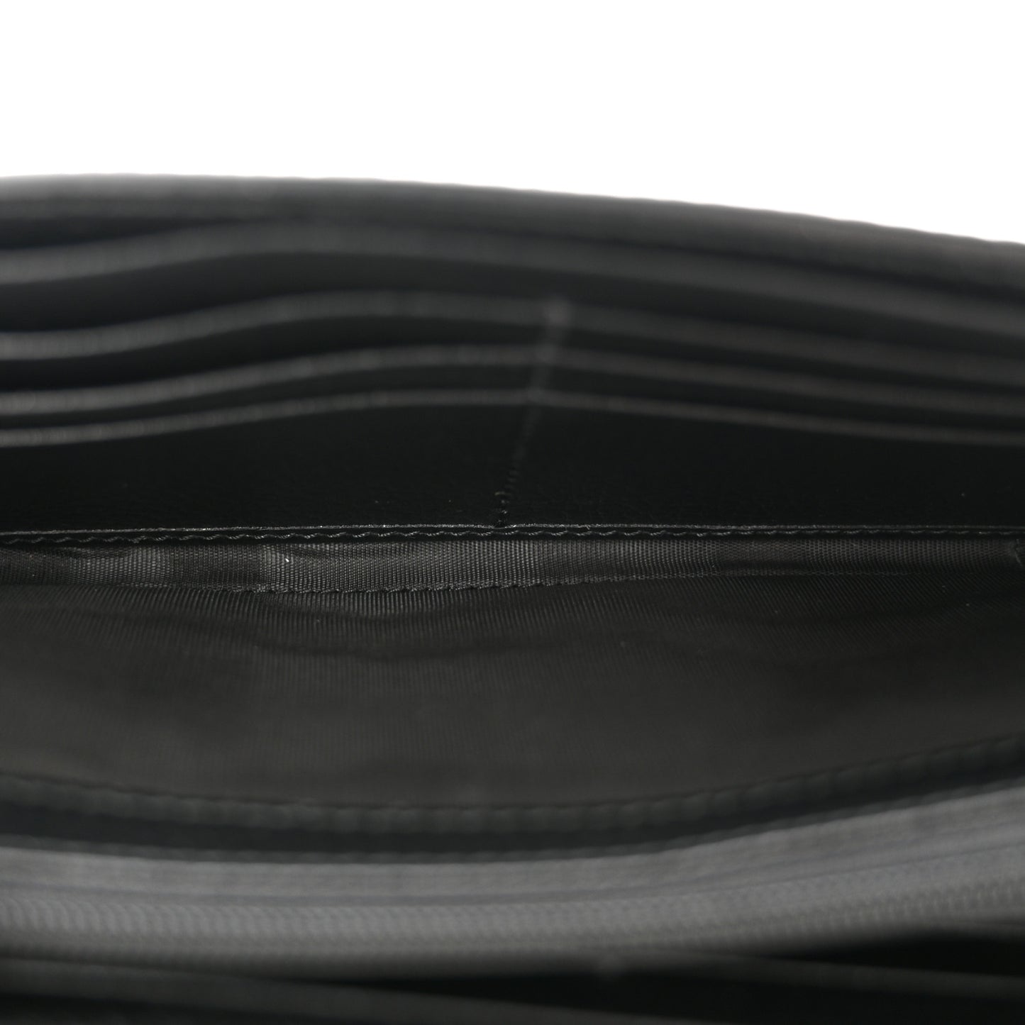 Dollar Calfskin GG Supreme Monogram Petite GG Marmont Wallet Chain Bag Black Beige Ebony