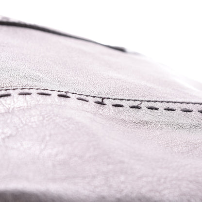 Saint Laurent Metallic Calfskin Large Muse Silver 12 of 15