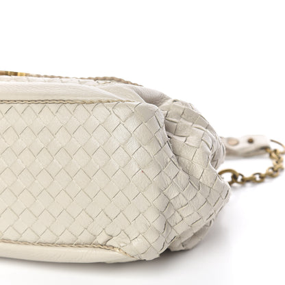 Bottega Veneta Nappa Intrecciato Napoli Shoulder Bag Cream 13 of 14