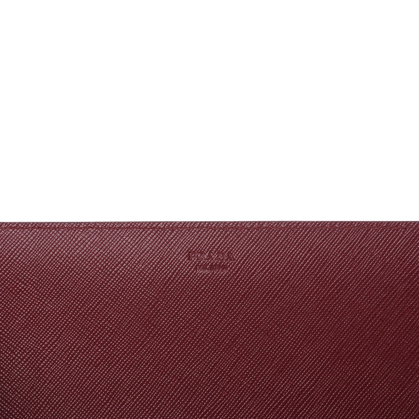 Saffiano Continental Flap Wallet Granato