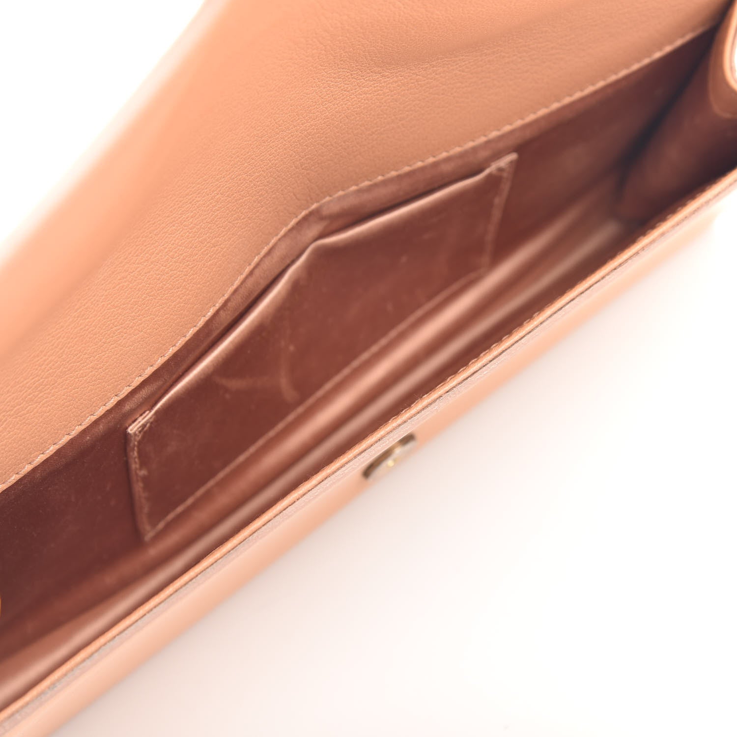 Saint Laurent Chevre Small Belle de Jour Clutch Beige 4 of 4
