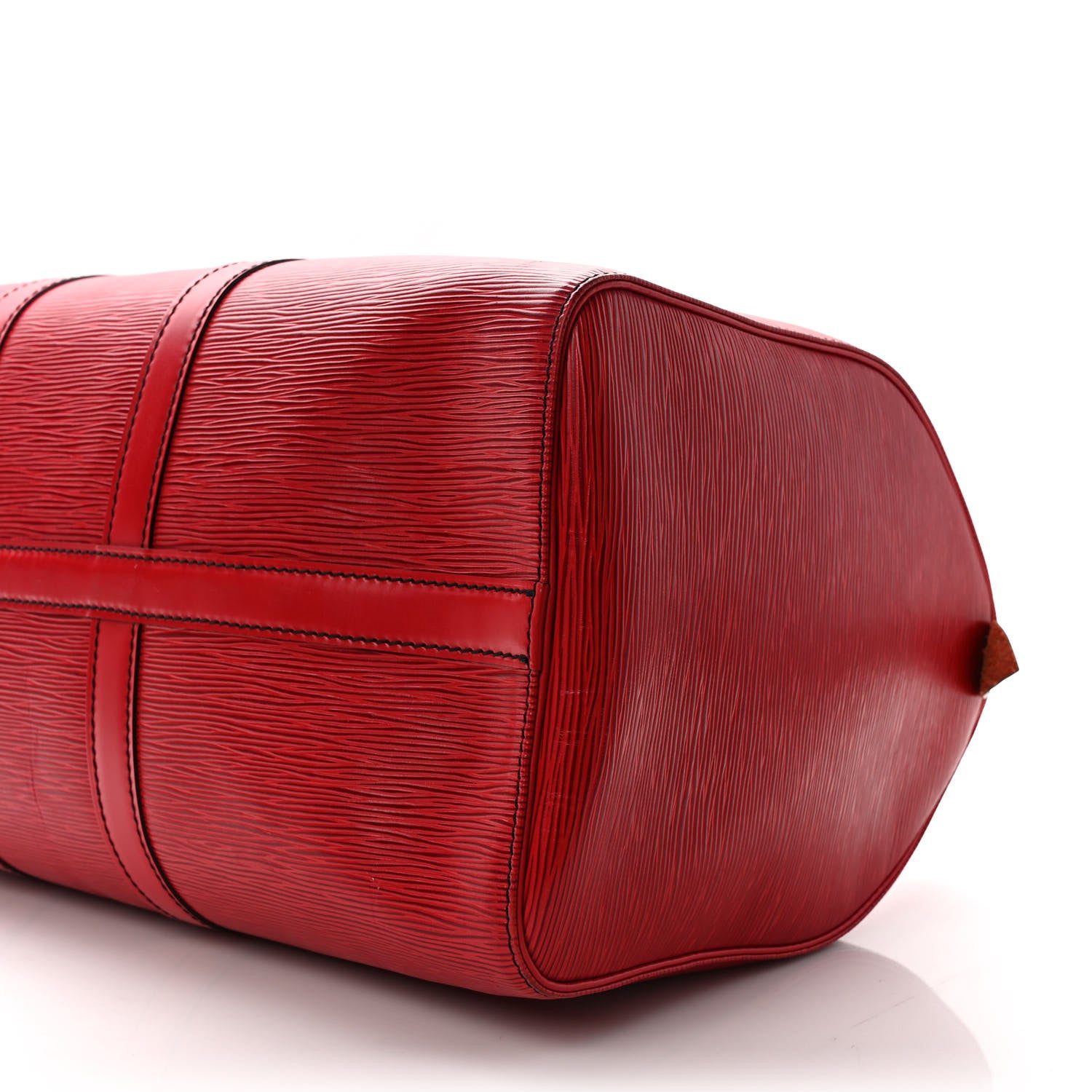 Louis Vuitton Epi Keepall 45 Castillan Red 9 of 11