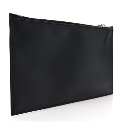Saint Laurent Coated Canvas Zip Pouch Black 3 of 7