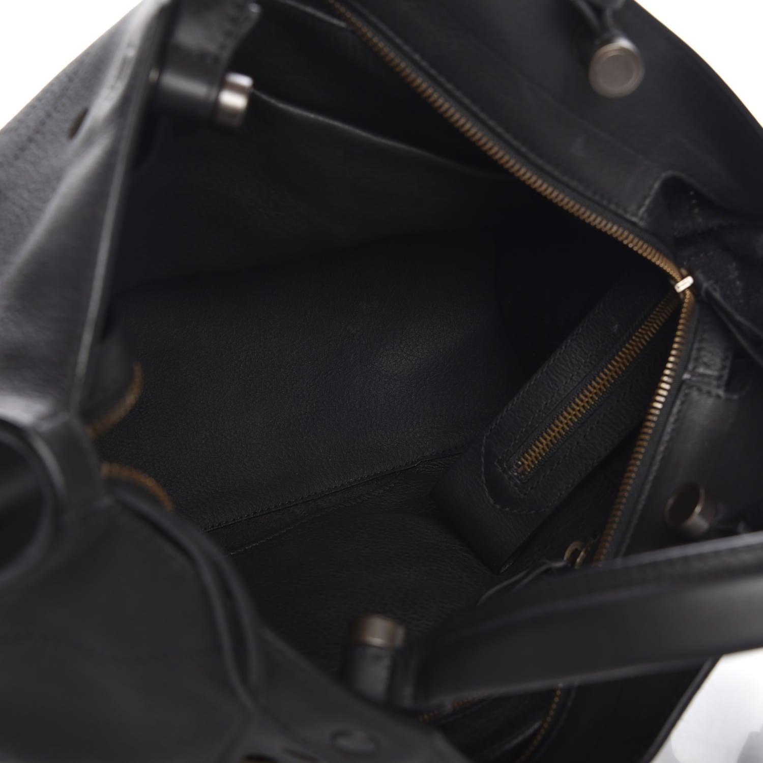 Balenciaga Veau Grana Perforated Blackout Hardware City Black 5 of 8