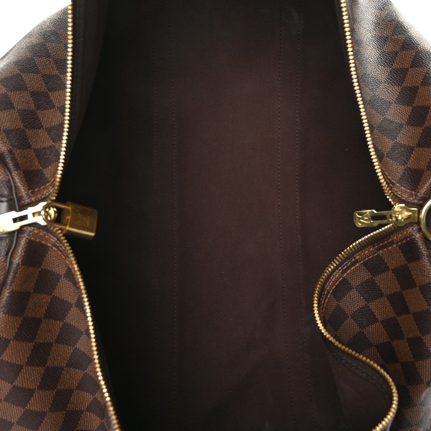 Louis Vuitton Damier Ebene Keepall Bandouliere 55 5 of 13