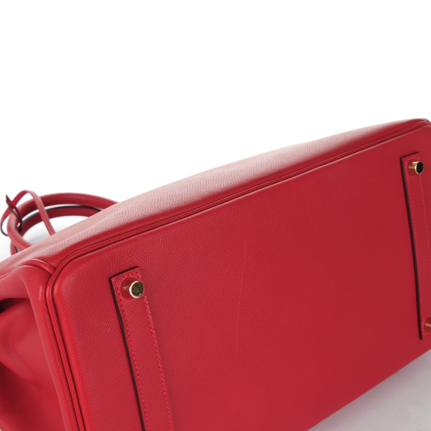 Epsom Birkin 35 Rouge Casaque