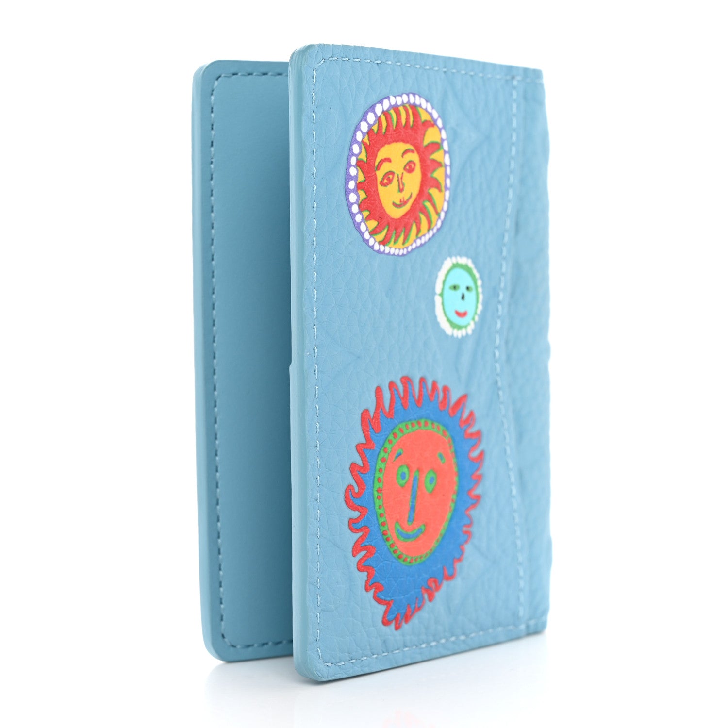 Louis Vuitton LV x YK Taurillon Pocket Organizer Blue 3 of 7