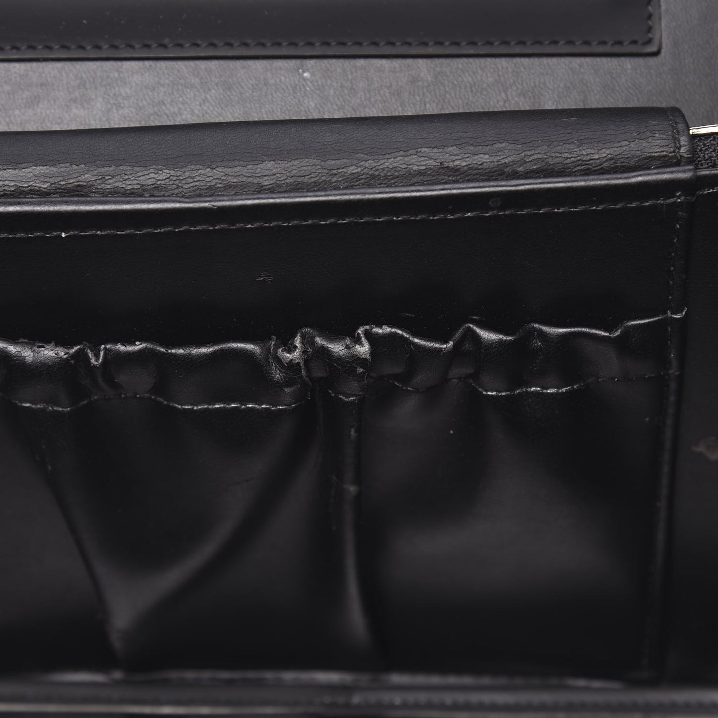 Nylon Monogram Vanity Cosmetic Case Black